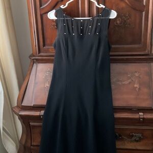 Evan-Picone Black Cocktail Dress